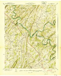 Spurgeon 1940 topographic map thumbnail