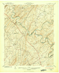 Spurgeon 1940 topographic map thumbnail