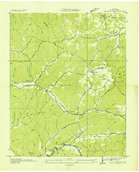 Standing Rock 1936 topographic map thumbnail