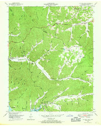 Standing Rock 1950 topographic map thumbnail