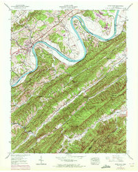 Stony Point 1939 topographic map thumbnail