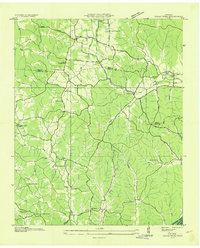 Sugar Tree 1936 topographic map thumbnail