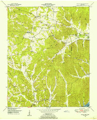 Sugar Tree 1949 topographic map thumbnail