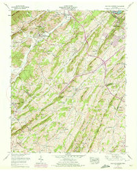 Sullivan Gardens 1959 topographic map thumbnail