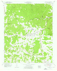Summertown 1951 topographic map thumbnail