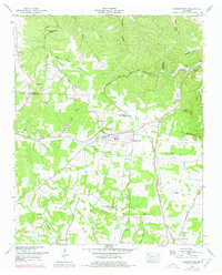 Summertown 1951 topographic map thumbnail