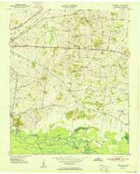 Sunnyhill 1951 topographic map thumbnail