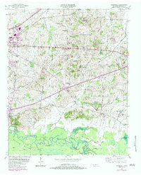 Sunnyhill 1950 topographic map thumbnail