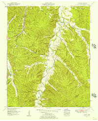 Sunrise 1952 topographic map thumbnail