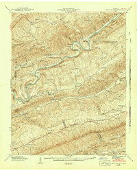 Swan Island 1942 topographic map thumbnail