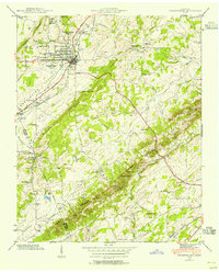 Sweetwater 1941 topographic map thumbnail