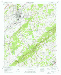 Sweetwater 1974 topographic map thumbnail