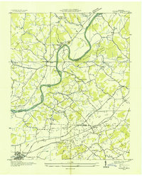 Talbott 1935 topographic map preview