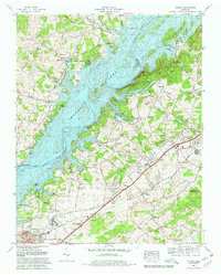 Talbott 1980 topographic map thumbnail