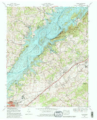 Talbott 1980 topographic map thumbnail