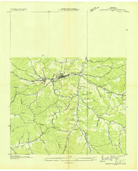 Tantrough Hollow topographic map thumbnail