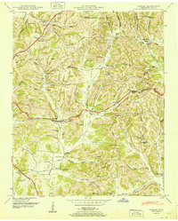 Tarpley 1951 topographic map thumbnail