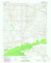 Tatumville 1965 topographic map thumbnail