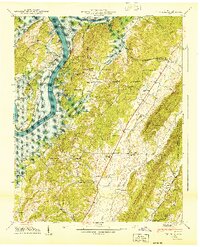 Ten Mile 1940 topographic map thumbnail