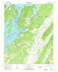 Ten Mile 1973 topographic map thumbnail