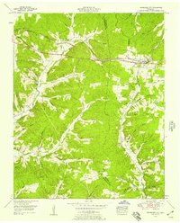 Tennessee City 1953 topographic map thumbnail