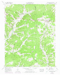 Tennessee City 1953 topographic map thumbnail