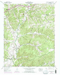 Texas Hollow 1952 topographic map thumbnail