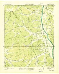 Tharpe 1936 topographic map thumbnail