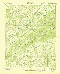 Surgoinsville topographic map thumbnail
