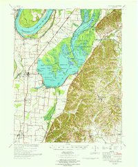 Reelfoot Lake topographic map thumbnail