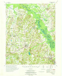 Whiteville 1971 topographic map thumbnail