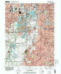 Maywood 1998 topographic map thumbnail