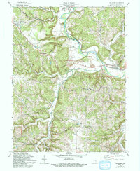 Metamora 1972 topographic map thumbnail