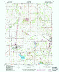 Milford 1962 topographic map preview