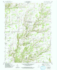 Millhousen 1958 topographic map thumbnail