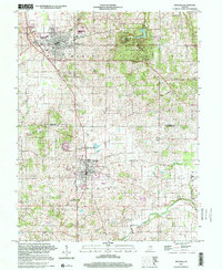 Mitchell 2000 topographic map thumbnail