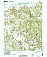 Modesto 1998 topographic map thumbnail
