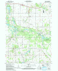 Mongo 1992 topographic map thumbnail