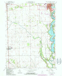 Monticello South 1962 topographic map thumbnail