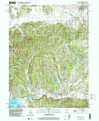 Morgantown 1998 topographic map thumbnail