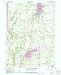 Mount Pleasant 1960 topographic map thumbnail