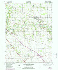 Mulberry 1961 topographic map thumbnail
