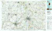 Muncie topographic map thumbnail