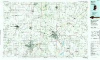 Muncie 1986 topographic map thumbnail