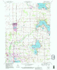 Leesburg 1992 topographic map thumbnail