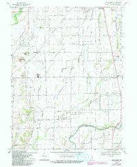 Lewis Creek 1968 topographic map preview