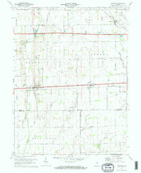 Lewisville 1970 topographic map thumbnail