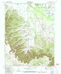 Little York 1958 topographic map thumbnail
