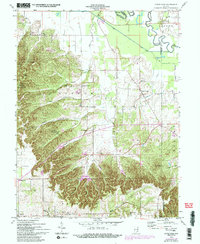 Little York 1958 topographic map thumbnail