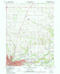 Logansport 1972 topographic map thumbnail